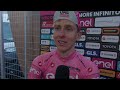Tadej Pogačar - Interview at the finish - Stage 21 - Giro d'Italia 2024