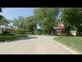 4K Relaxing scenic drive- Wahoo Nebraska. Small Town USA