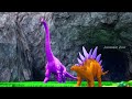 Mud T Rex Protects and Rescue Dinosaurs From Black Evil T Rex - Jurassic Zoo Adventures
