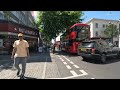 London Summer Walk | King's Road, Chelsea Walking Tour 2022 | London Walk [4K]