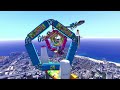 GTA V Epic New Stunt Race For Car Racing Challenge by Trevor and Shark | POPPY PLAYTIME CHAPTER 3
