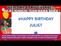 HAPPY BIRTHDAY JULIET IGNACIO TEAM MAMA SENIA #LIVE #LIKE #THANKS