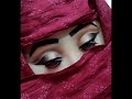 Easy brown party eyemakeup tutorial for beginners 👍||everyone is a beauty||@Shivanivlog k1995