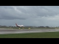 Kalitta Air 747 Classic takeoff Schiphol 30-1-16