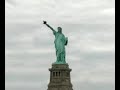 Dancing statue of liberty.