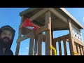 BUILDING A PLAY STRUCTURE FOR MY DAUGHTER!!