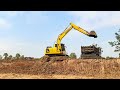 Amazing Part || Excavator Loading A work