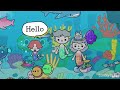 The Mermaid Changed Her Tail With a Girl! All Parts! | Sad Love Story | Toca Life Story | Toca Boca