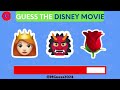Can You Guess the Disney Movie? 🎥👑 Emoji Challenge | 15 Puzzles, 15 Seconds Each! |Guess The Word