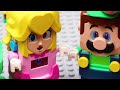 Lego Mario enters Nintendo Switch game and find Peach’s lost crown!! Mario Story