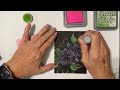 How to Color Black embossed Cardstock