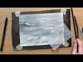 How to Draw Waves in Charcoal - Full Length Drawing Tutorial