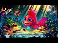 TOP 5 Baby Shark & The Red Fish - BEST English Kids Song -Baby Songs -Nursery Rhymes English Cartoon