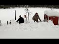 Winter In Swedish Lapland - Cabin Life & Outdoor Cooking