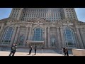 Walking through the restored Michigan Central station in Detroit