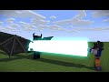 goku vs nightgaunt minecraft battle animation cthulhu mythos vs dragon ball