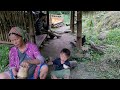 A single mother went to the forest to search for herbal medicine for her adopted child