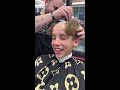 Kids bet him $100 to shave his head! See if he actually goes through with it.