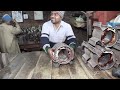 Incredible Metal Recycling Process | Manufacturing Process of Electrical Motors