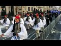 Presidential Guard (Evzones) parade in Manhattan, New York, 2015