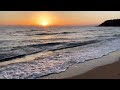 Relaxing Ocean Sounds and Waves Crashing #oceanwaves #asmr SUNSET #SEA #CALABRIA #LANDSCAPE #RELAX