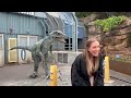 Raptor Encounter Jan. 2024 | Universal Studios Hollywood Jurassic Park