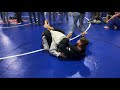 Brabo choke in a jiu jitsu tournament