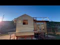 I AM BUILDING A TOILET AND BATHROOM IN MY WOODEN HOUSE - Full Video from start to finish