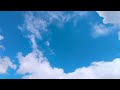 Blue Sky and Clouds Screen Saver (No sound) 2 Hours 4K UHD