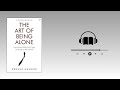 The Art of Being Alone by Renuka Gavrani | Full Audiobook