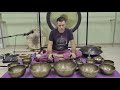 Singing Bowls Meditation - Valery Lebed (Медитация с поющими тибетскими чашами)