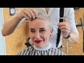 Grown Out Pixie to Bold Grey Buzz Cut! | Extreme Hair Transformation