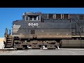 Chasing NS 740 (Ft 1068 Erie Heritage)
