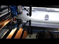 Laser CO2 280W cutting S.steel sheet 1mm