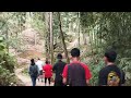 jalan menuju kampung baduy hutan gundul