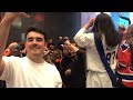 Filming With ESPN Edmonton Oilers home Game 4 win with McJesus 97 crowd reaction after
