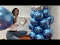 Como hacer un Arco de Globos - 🎉 Decoración para cumpleaños 🎉 - Balloon Garland