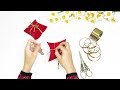 How to Make Easy Gift Boxes🎁|DIY Trendy Origami Triangular Gift/Bid Box Tutorial✨