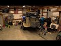 Overland Trailer Custom Swing Out Shower Tent-DIY