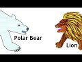Polar Bear, Polar Bear, What Do You Hear? Song | Animated Kids Songs | Eric Carle Book | Animals