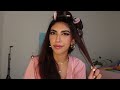 Hair rollers tutorial / توتريال لفافات الشعر ✨