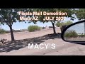 Fiesta Mall in Mesa AZ Demolition Begins — full drive-around