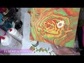 MUST TRY! Super Simple Dirty Paint Pouring Technique