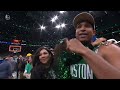 FINAL SECONDS Boston Celtics win NBA Championship FULL CELEBRATION