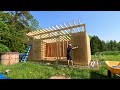 One Man Shed Build - Backyard Studio, Home Office, Guesthouse