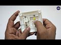 how to make a rechargeable emergency light using electric board || emergency light kaise banaye