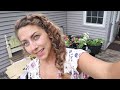Summer Vlog #8 Making flower bouquets for the farmers market!