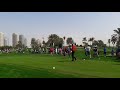 Naill Horan Golf Shot | Rory Mcilroy Naill Horan Practice Round | DP World Tour Championship 2018