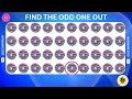 Find The Odd One Out | Easy, Medium and Hard #6