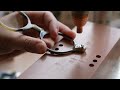 The process of making glasses. An elaborate Japanese eyewear manufacturing process.